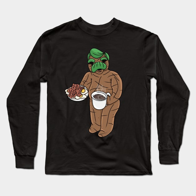 Mr. Ron Swanson Long Sleeve T-Shirt by Marrizo's Curios